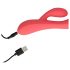 Loveline - oppladbar, vanntett klitorisvibrator (rosa)