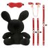 Bondagekanin - BDSM Bunny (svart)