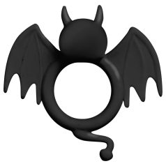 S-Line - flaggermusring for penis (svart) S-Line - flaggermusring for penis (svart)