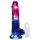 REALROCK - testikler, lysende vibrator - 20 cm