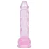 RealRock - realistisk dildo med testikler (rosa) - 12,7 cm