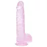 RealRock - realistisk dildo med testikler (rosa) - 12,7 cm