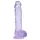 RealRock - realistisk dildo med testikler (lilla) - 12,7 cm