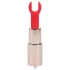 Loveline Angel - leppestiftvibrator med 4 utskiftbare hoder (rosa)