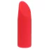Loveline Angel - leppestiftvibrator med 4 utskiftbare hoder (rosa)