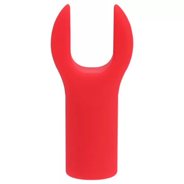 Loveline Candy - leppestiftvibrator med 4 hoder (rosa)