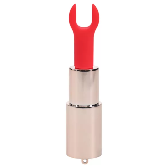 Loveline Candy - leppestiftvibrator med 4 hoder (rosa)