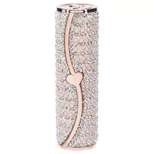 Loveline Candy - leppestiftvibrator med 4 hoder (rosa)