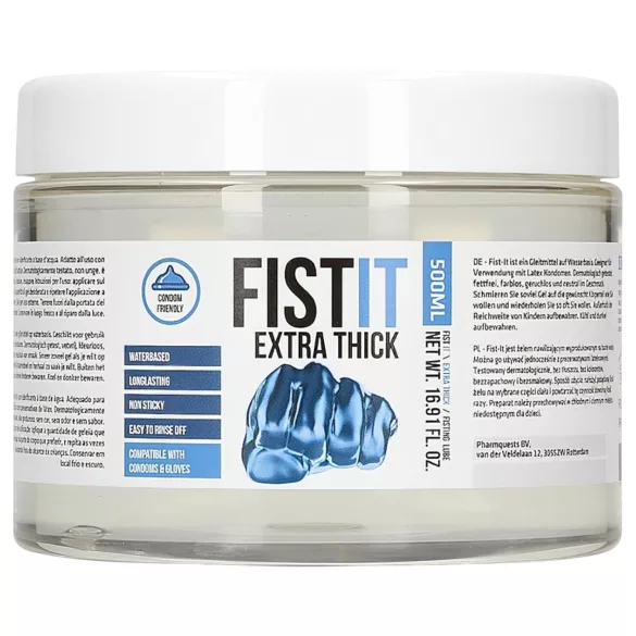 Fist It - ekstra tykk vannbasert fistingglidemiddel - 500 ml
