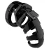 ManCage Modell 02 - peniskurv (svart) - 9 cm