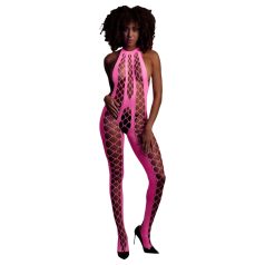 Ouch! - Selvlysende sexy overall (rosa) Ouch! - Selvlysende sexy overall (rosa)