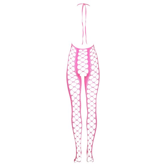 Ouch! - Selvlysende sexy overall (rosa)