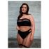 Le Désir Plus Size - 3-delt undertøysett - svart (XL-4XL)
