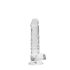 REALROCK - Gjennomsiktig realistisk dildo - 17 cm