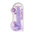 REALROCK - gjennomsiktig realistisk dildo - lilla (22cm)