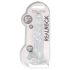 REALROCK - gjennomsiktig naturtro dildo - klar (22 cm)