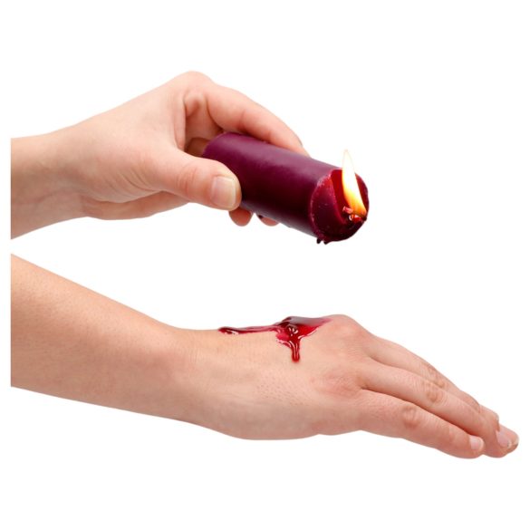 Ouch Rose - romantisk parafinlys med roseduft (100g)