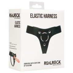 REALROCK Elastisk - justerbar underdel for strap-on (svart)