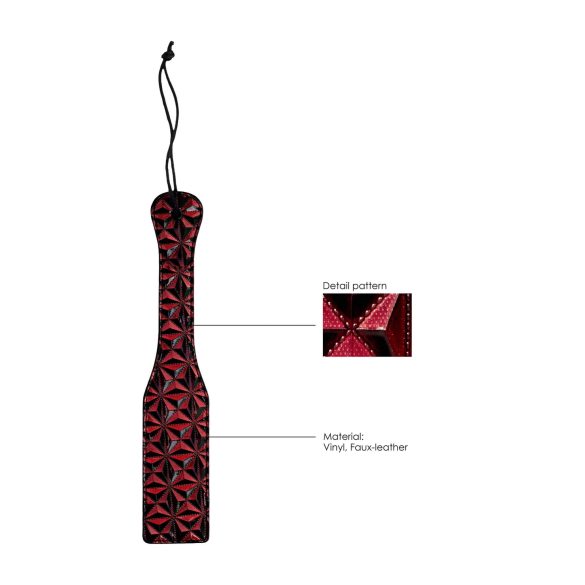 Ouch - Diamantmønstret Spank (rød)