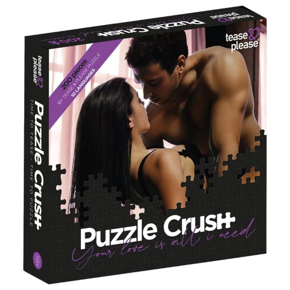 Tease&Please Crush Your Love - erotisk puslespill (200 stk)