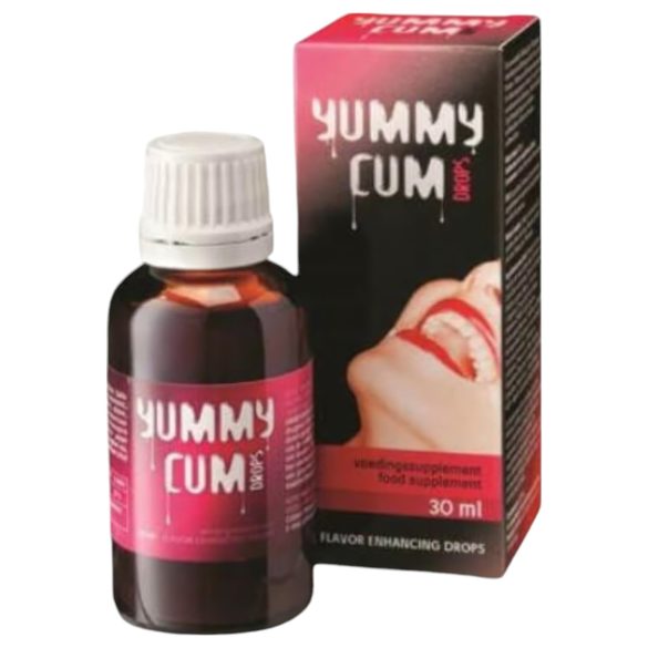 Yummy Cum Dråper - kosttilskudd for menn (30ml)