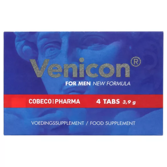 Venicon - kosttilskuddskapsler for menn (4 stk)