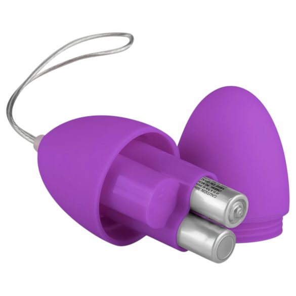 Easytoys - 7-rytmemodus trådløst vibrerende egg (lilla)