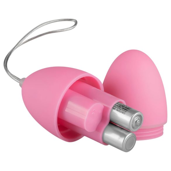 Easytoys - 7-rytmer trådløst vibrasjonsegg (rosa)