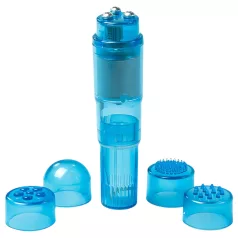 Easytoys Pocket Rocket - vibratorsett - blå (5 deler)