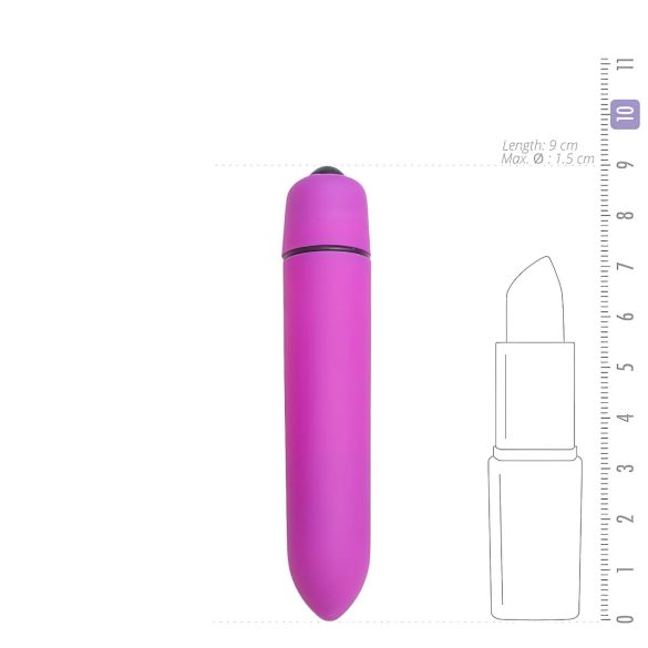 Easytoys Bullet - vanntett stavvibrator (lilla)
