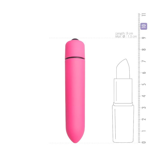 Easytoys Bullet - vanntett minivibrator (rosa)