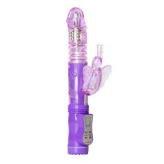Easytoys Butterfly - roterende-pulserende vibrator (lilla) Easytoys Butterfly - roterende-pulserende vibrator (lilla)