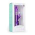 Easytoys Kanin - roterende perler, klitorisvibrator med arm (lilla)
