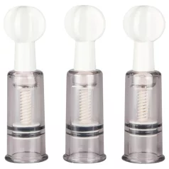 EasyToys - sett med brystvorte- og vaginapumper (3 deler)