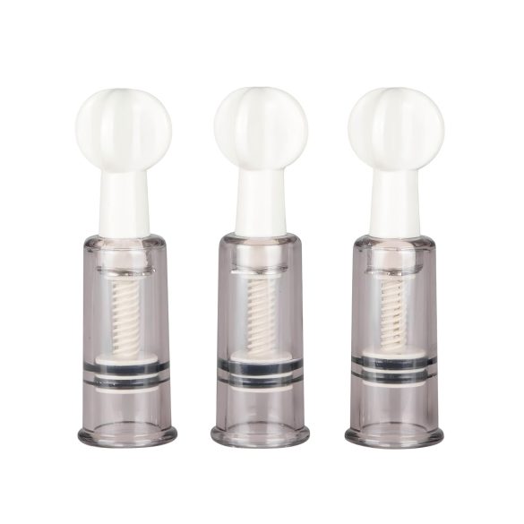 Easytoys - Brystvorte- og klitorispumpe sett (3 deler)