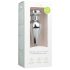 Easytoys Metall No.11 - rosa juvel analplugg - sølv (3,5cm)