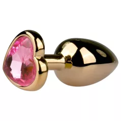 Easytoys Metal Nr. 3 - Analplug - Gull-rosa (2,5cm)