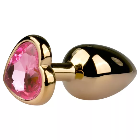 Easytoys Metal Nr. 3 - Analplug - Gull-rosa (2,5cm)