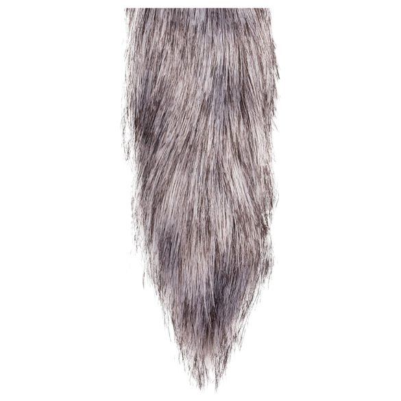 Easytoys Fox NO5 - metall analplugg med revehale (sølv-sølv)