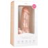 Easytoys – sugekopp-dildo med testikler (17,5 cm) – naturlig