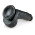 Easytoys - sugekopp dildo med testikler (20 cm) - svart