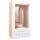 Easytoys - sugekopp-dildo med testikler (22,5cm) - naturlig