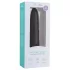 Easytoys Power Vibe - vridd silikonstav vibrator (svart)