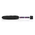 Easytoys Power Vibe - vridd silikonstav vibrator (svart)