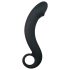 EasyToys Bøyd Dong - silikon analdildo (svart)