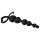 EasyToys - analdildo med perler (svart)