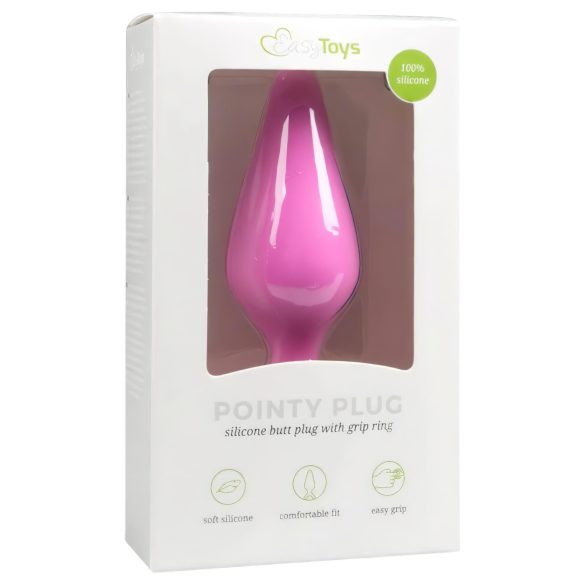 Easytoys Pigg Plugg S - liten analplugg (rosa)