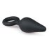Easytoys Spiss Analkrok - med ringer - medium (svart)