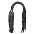 Easytoys Flogger - pisk og silikon dildo i ett (svart)