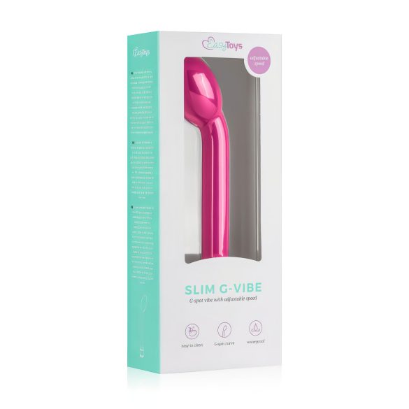 Easytoys Slim - G-punkt vibrator (rosa)